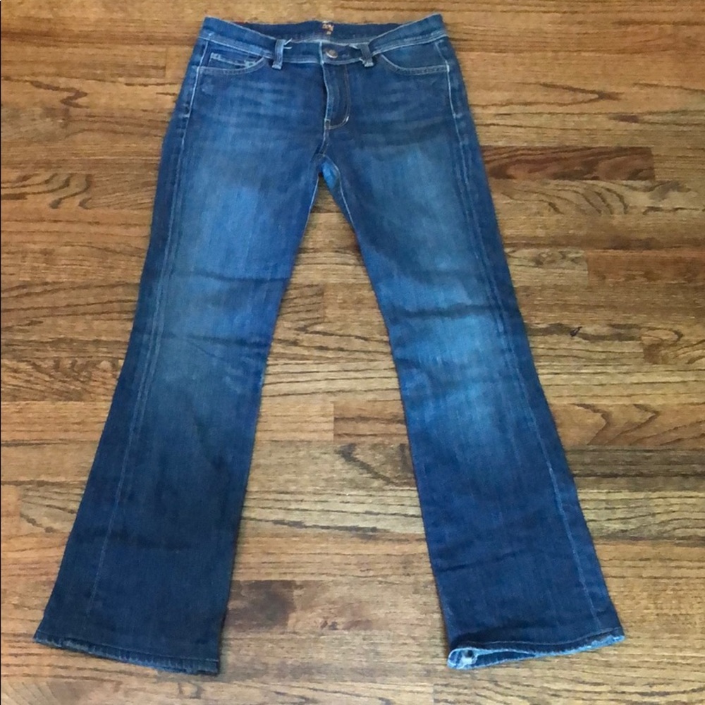 Ladies 7 for all mankind vintage navy blue jeans